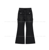 Zesty Cargo Bootcut Denim Pants