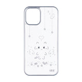 [MADE] angel nyanya emoji phonecase (silver)