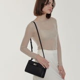 Lauren Bag_Emboss Black