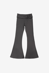 MONO RIB FOLDING PANTS