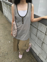 ニットロングスリーブレス