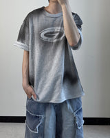 Daskin Dirty Knit Short‑Sleeve