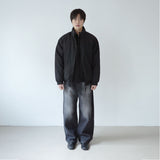 diagonal wide denim