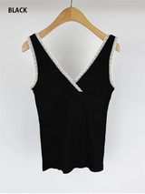 LACE LAYERED SLEEVELESS (3C)