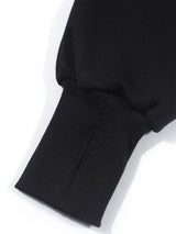 OFF-SHOULDER SWEATSHIRT_Black