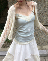 [♡MADE♡] 98 bebe lace sleeveless top ♥ 