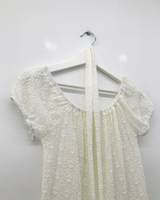 Blossom Lace T-shirt + Scarf (4color)