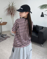 トゥレン ストライプ Tシャツ