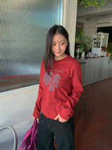 ヒルレプリンティング長袖Tシャツ