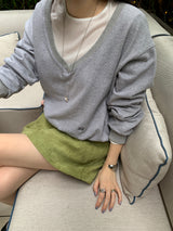 [MADE] TAディープⅤネックスウェットシャツ