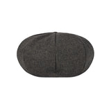 VA Stud Octagon Wool Beret / Gray