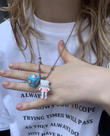Cutie@kitty long necklace