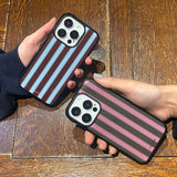 [MADE] pajama epoxy bumper case - brown blue