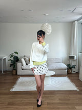 cropped spring trench jacket