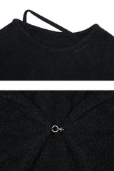 RUBY HOOK OVER KNIT black
