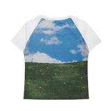 オスロ ピンクバニー グラフィック クロップ Tシャツ 231935041