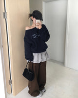ミドルカーペンターディテールロングパンツ