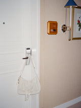 Ruffle envelope bag_ivory