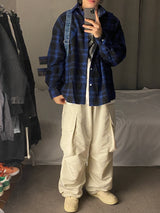 デイリーカーゴストリングバルーンワイドパンツ 3C