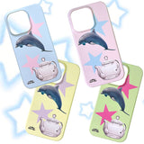 [made] jumping dolphin phone case (glossy hard)