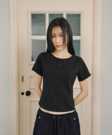 Updraft スリムフィットTシャツ [ブラック]