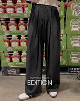 【MADE】Wide banding pants