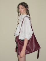 [FITB X Dasha] D. Wide Strap Bag (wine)