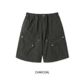 ローチピグメントディープ染色カーゴバミューダパンツ