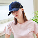 VA Stud Non Washing Denim Ball Cap / Indigo