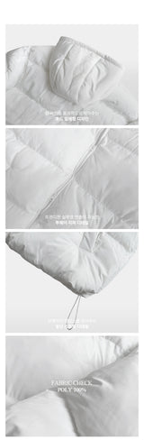 Dake Basic Daily Two-Way Overfit Hooded Padding