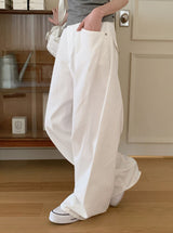 Dian Flap Pocket Cotton Balloon Wide Pants (2color)