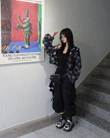 Summer Flower See-Through Windbreaker Windbreaker