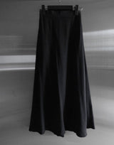 Raven Scarf Blouse Two-Piece Set