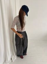 Flower 3/4 sleeve T(2c)