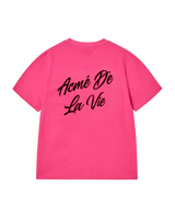 25FW WOMAN SCRIPT LOGO PRINTING SHORT SLEEVE T-SHIRT