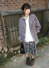 [unisex] Fleur High-Neck String Field Jacket