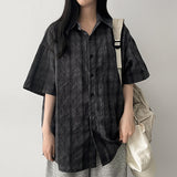 Dia Checkered Short Sleeve Shirt Shirt