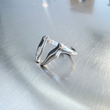 Liquid Silver Ring