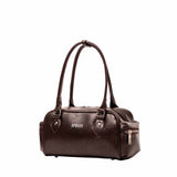 SPOILED LONG TOP – HANDLE BOX BAG | CHOCOLATE
