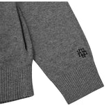JACQUARD KNIT ZIPUP CARDIGAN [2color]