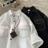 Ford Stitch Pocket Short-Sleeved Shirt (734511004216/2 colors)
