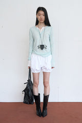 Hook Henry Neck Long Sleeve (Mint)