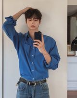 Konen Cotton Basic Long Sleeve Shirt