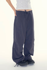 Nomad strap nylon wide pants