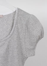 RIBBON PUFF TEE