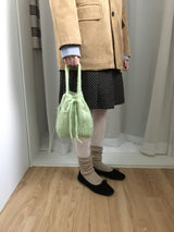 Winkle Knit Mini Bag (2color)
