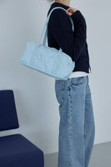 compact duffle bag (sky blue)