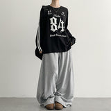 Graphic Long Sleeve Stand 84 Street Long Sleeve T-shirt (3 colors)