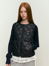 KIRSH CLOUD DOWN VEST [BLACK]