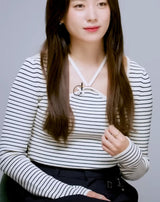 [Han Hyo-joo Worn] ターコイズ925シルバー+ 14Kゴールドメッキ調整可能サイズリングR014-01G